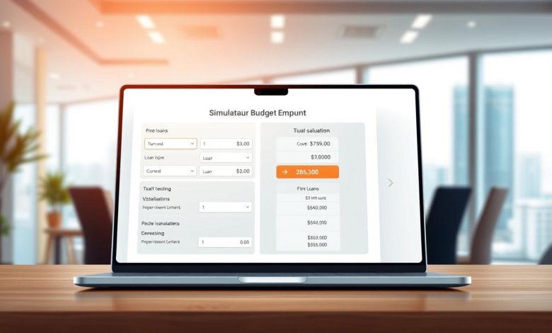 Simulateur Budget Emprunt