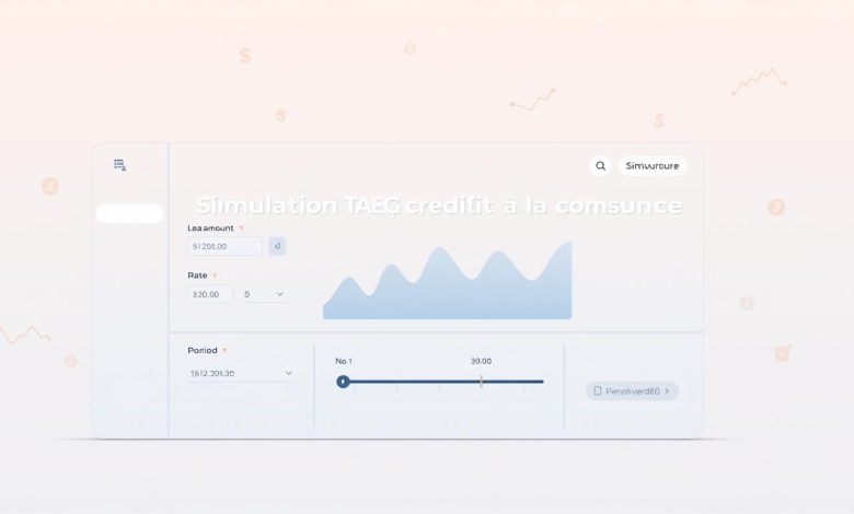 Simulation TAEG crédit à la consommation